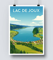 Affiche Lac De Joux