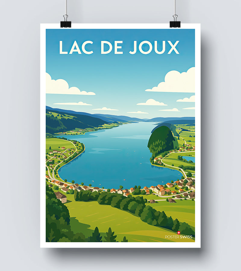 Affiche Lac De Joux
