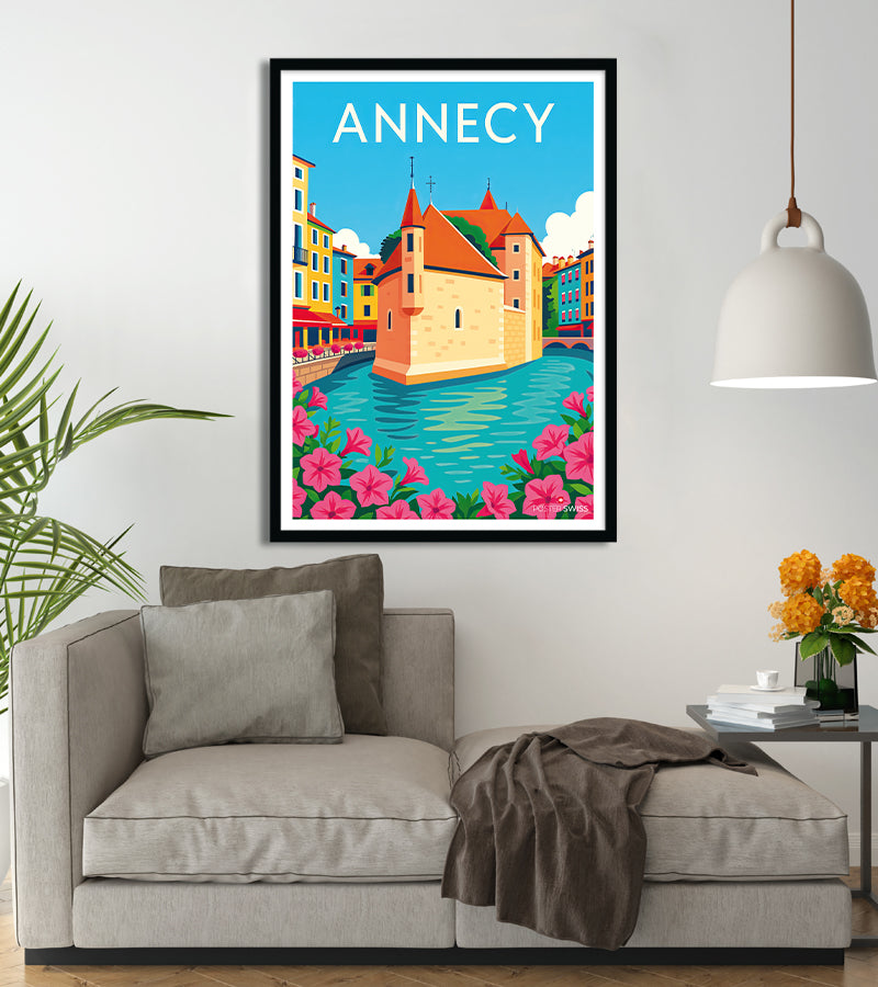 Poster Annecy Vieille Ville