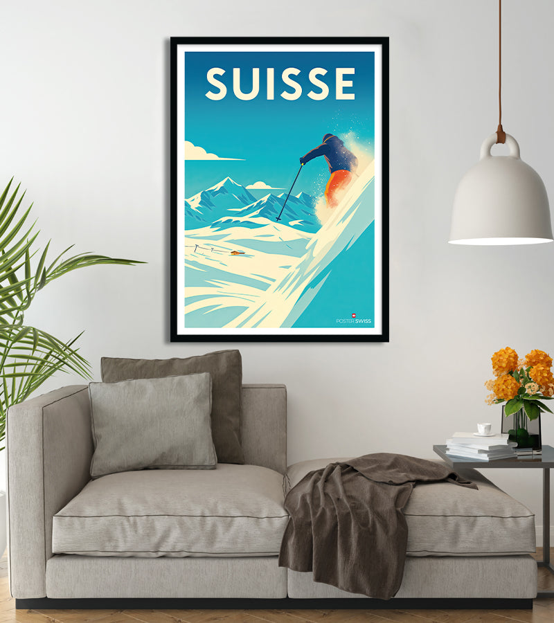 Poster Suisse Ski