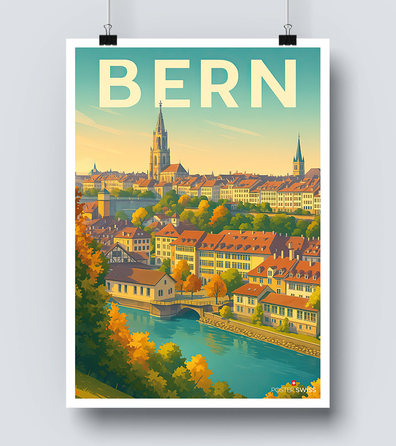 Affiche Bern Vintage