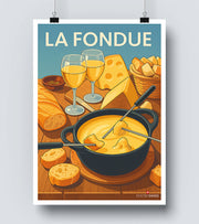 Affiche La Fondue