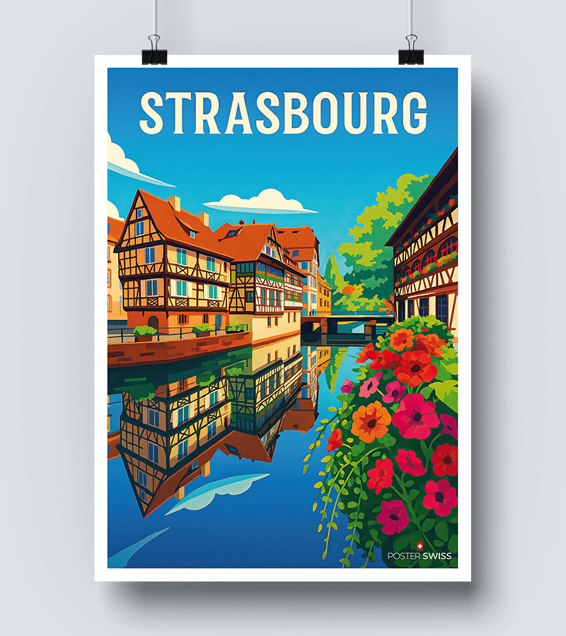 Affiche Strasbourg