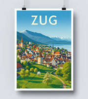 Affiche Zug