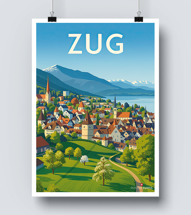 Affiche Zug