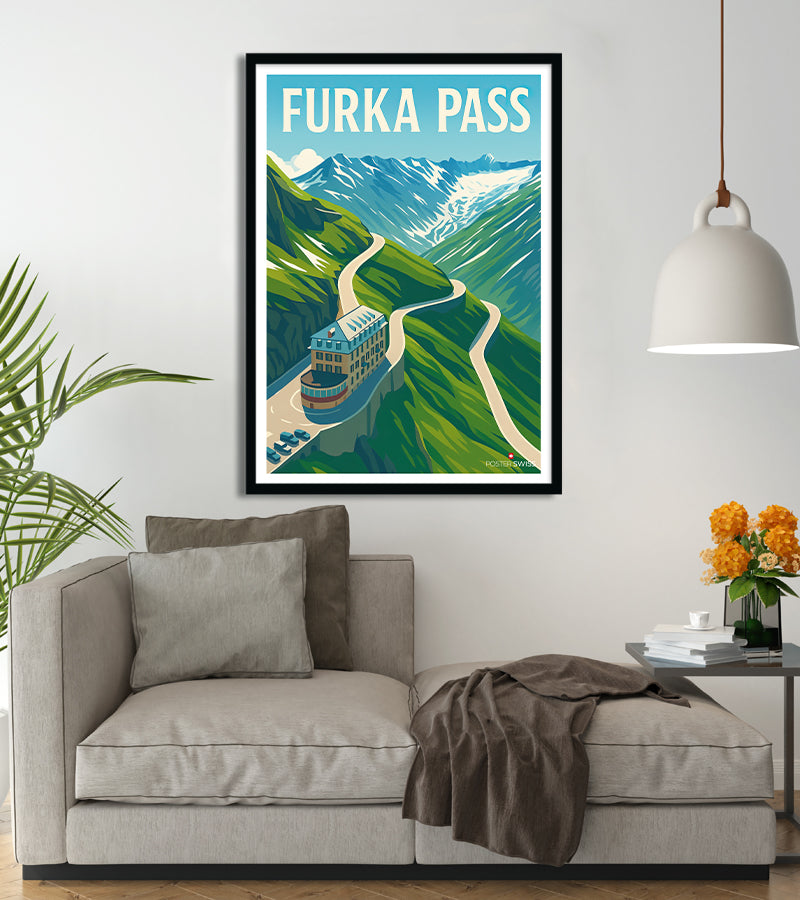Poster Furka Pass