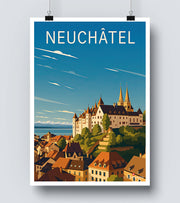 Affiche Neuchatel