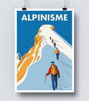 Affiche Alpinisme