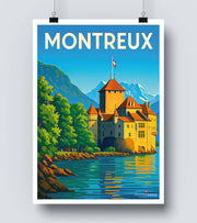 Affiche Montreux