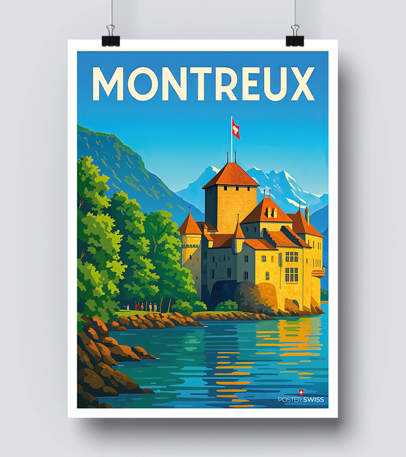 Affiche Montreux