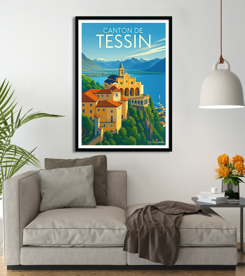 Poster Canton De Tessin