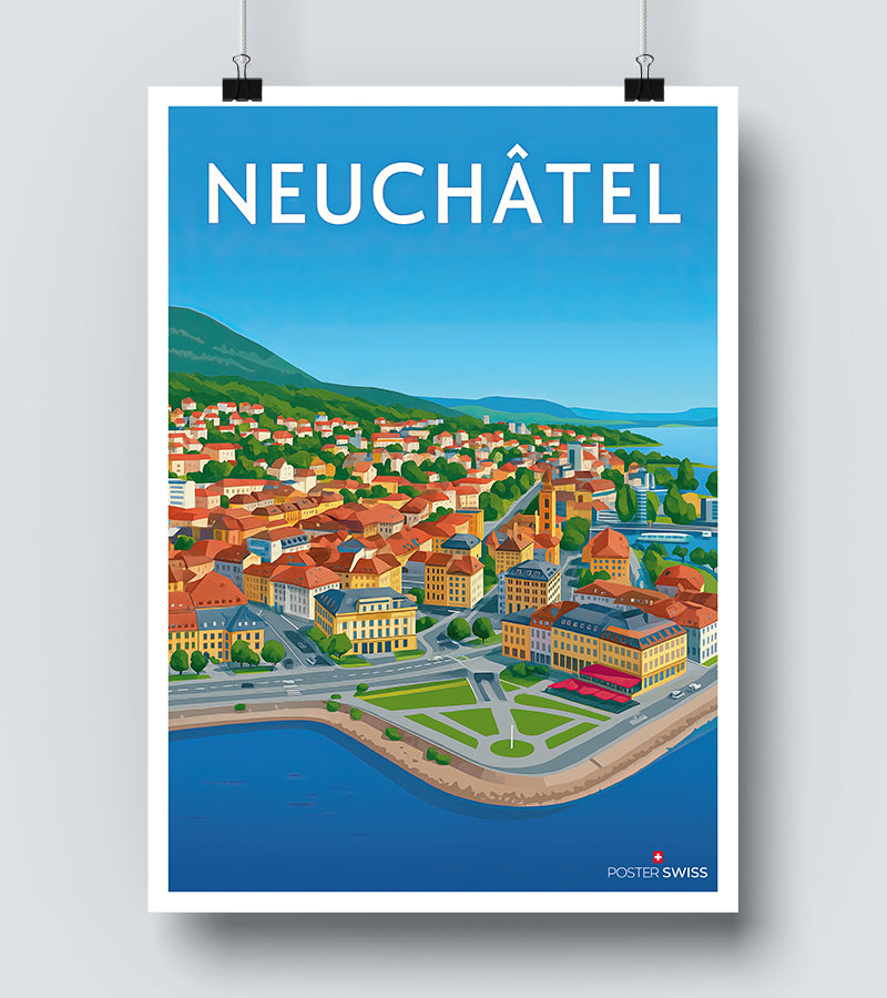 Affiche Ville Neuchatel