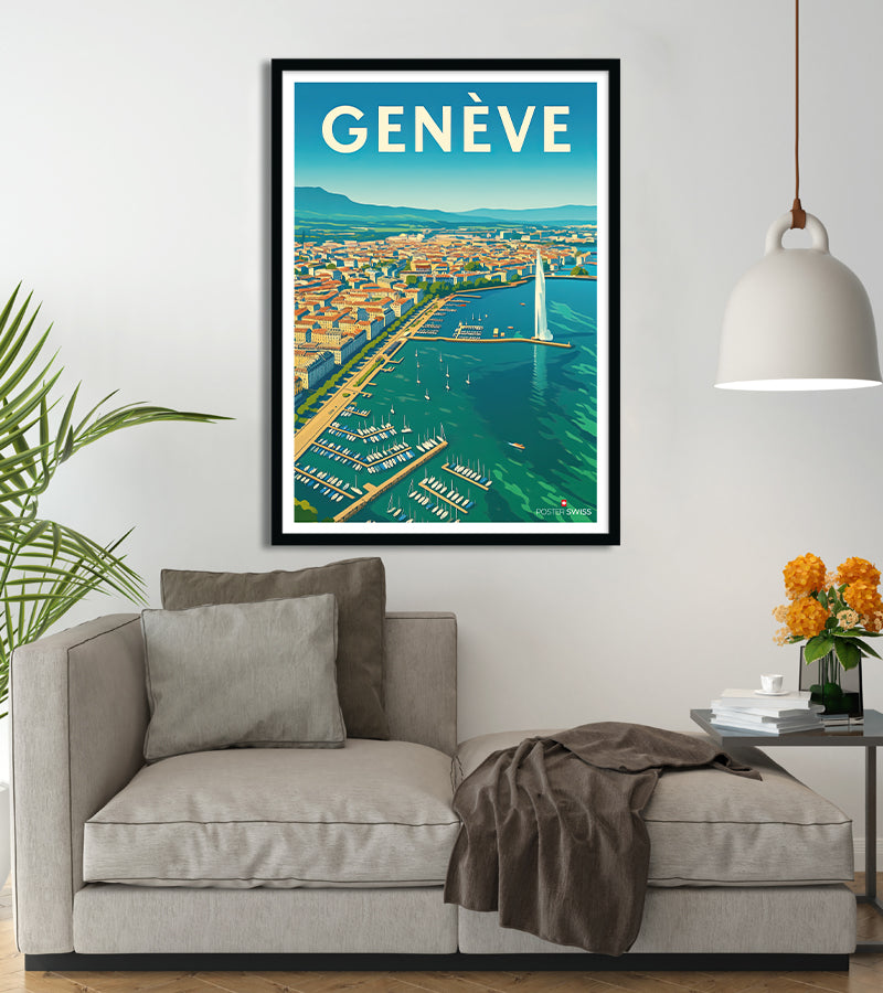Poster Moderne Geneve