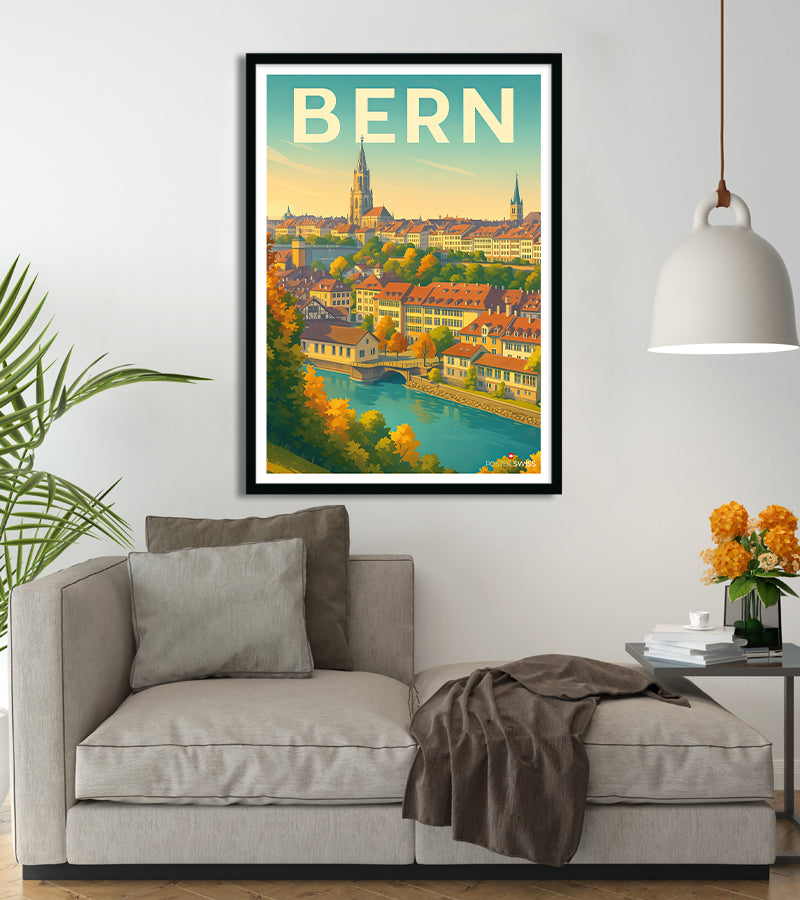 Poster Bern Vintage