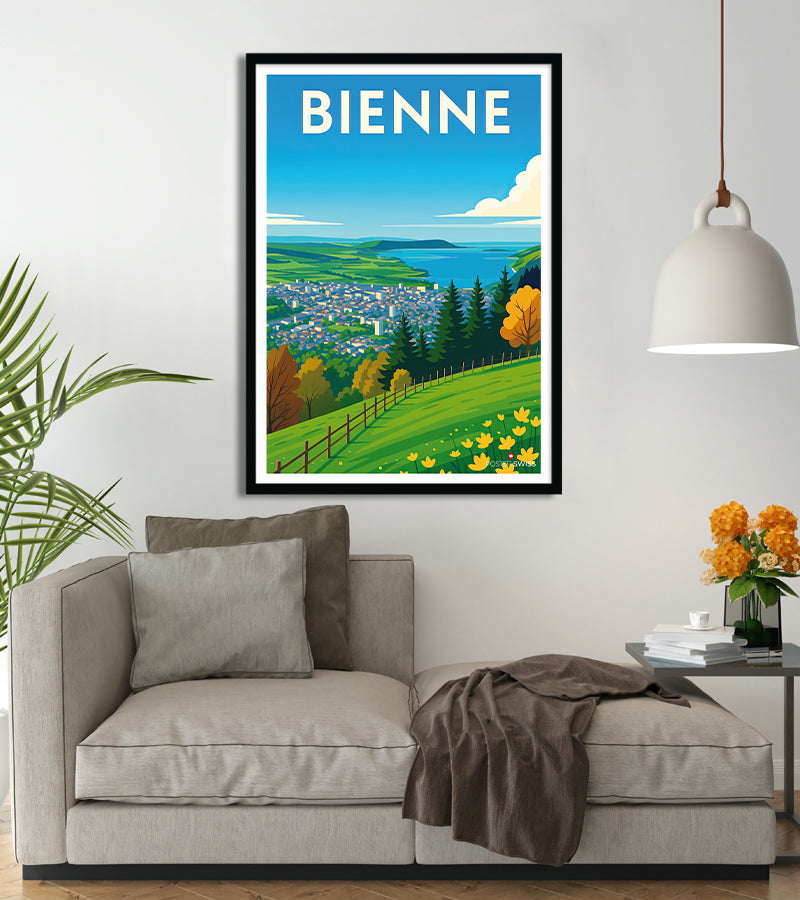 Poster Bienne Panorama