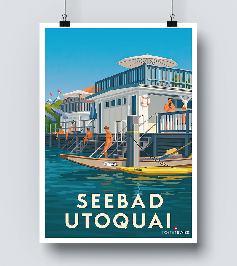 Affiche Seebed Utoquai