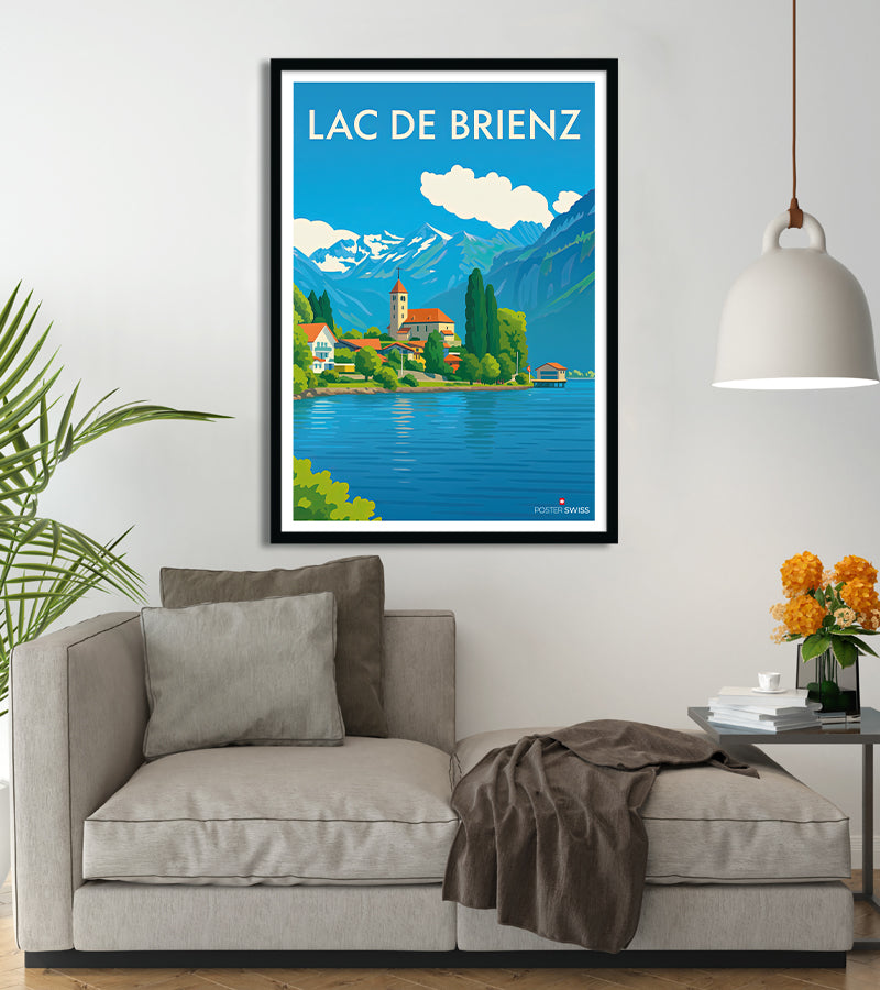 Poster Lac De Brienz