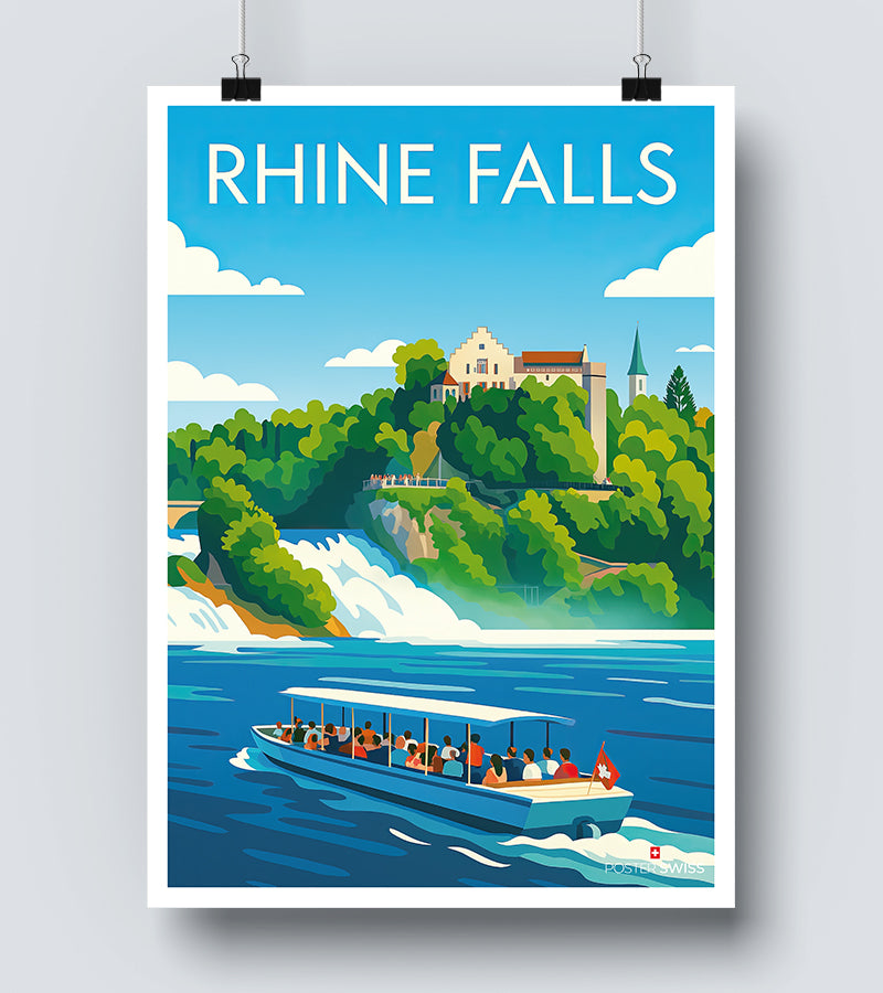 Affiche Rhine Falls