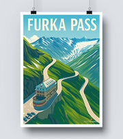 Affiche Furka Pass