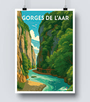 Affiche Gorges De L Aar