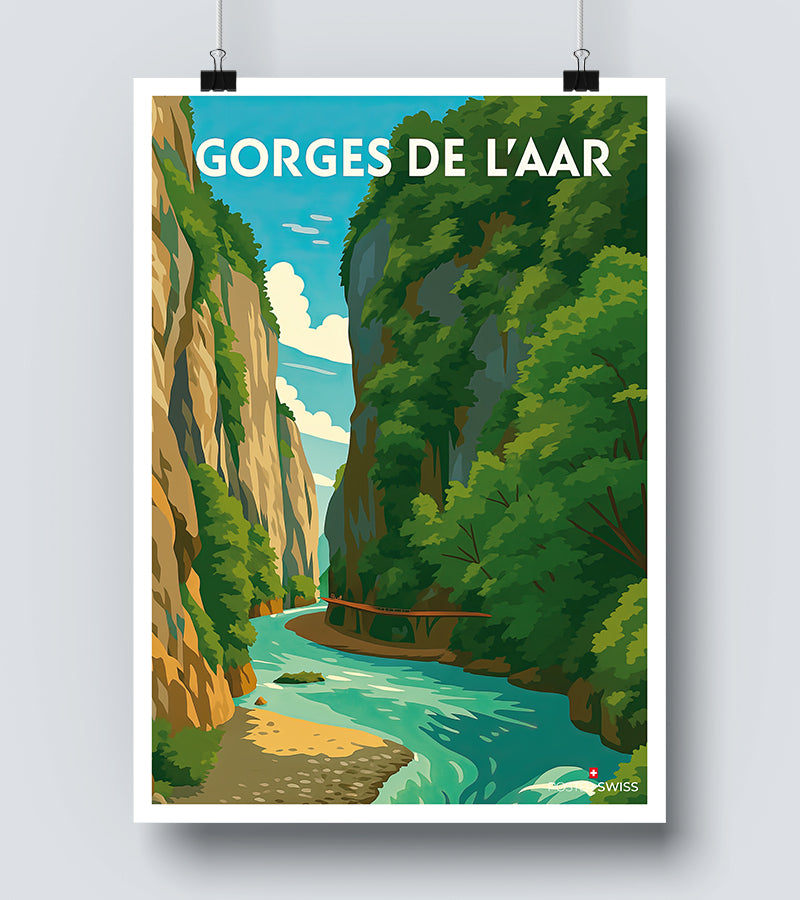 Affiche Gorges De L Aar