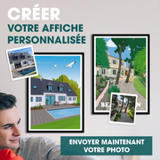 Affiche personnalisée - Création