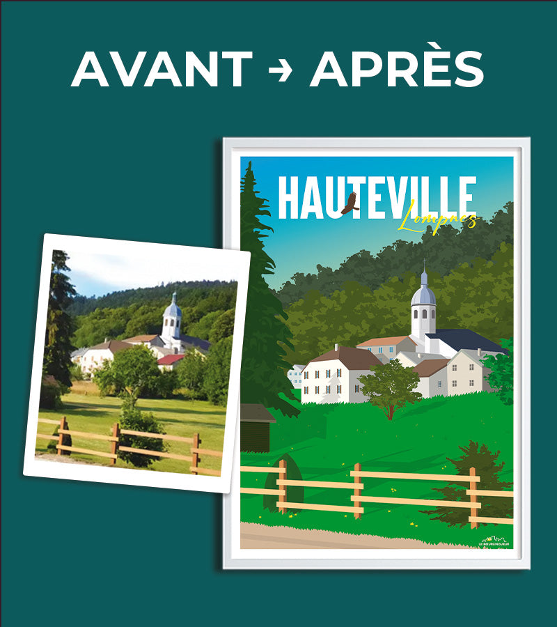 Affiche personnalisée - Création