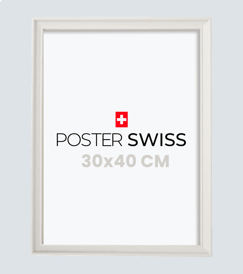Cadre blanc 30x40 cm