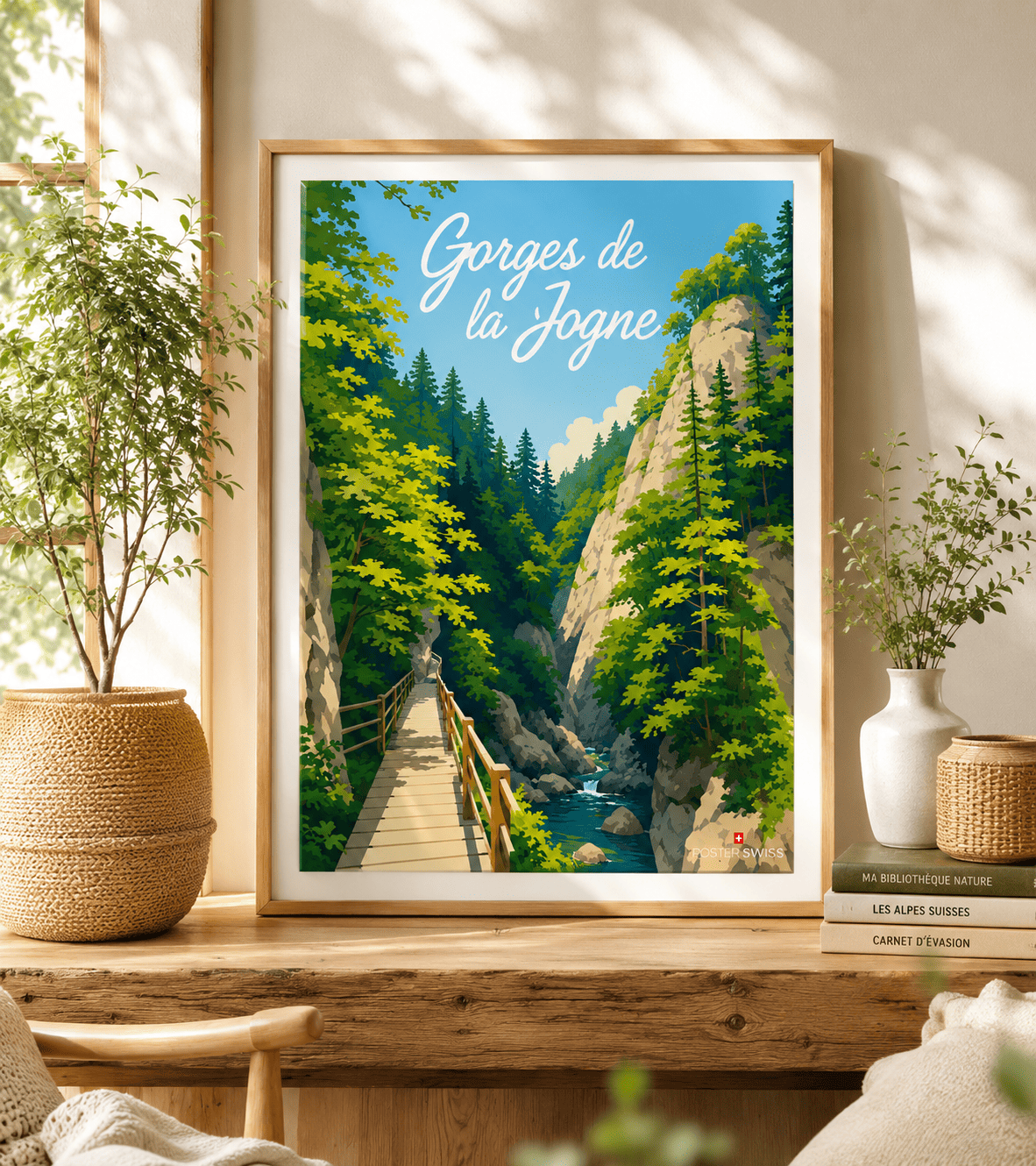 Affiche Les Gorges de la Jogne