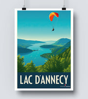 Affiche Lac D Annecy