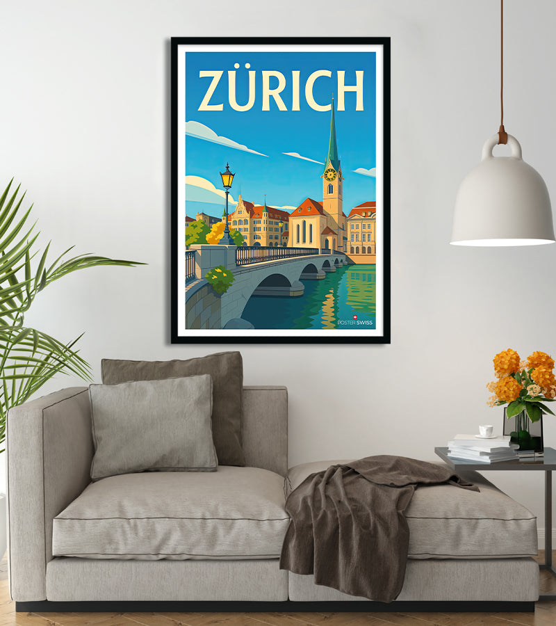 Poster Zurich Ville