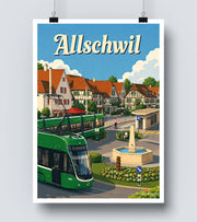 Vintage Basel Poster