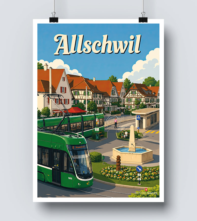 Vintage Basel Poster