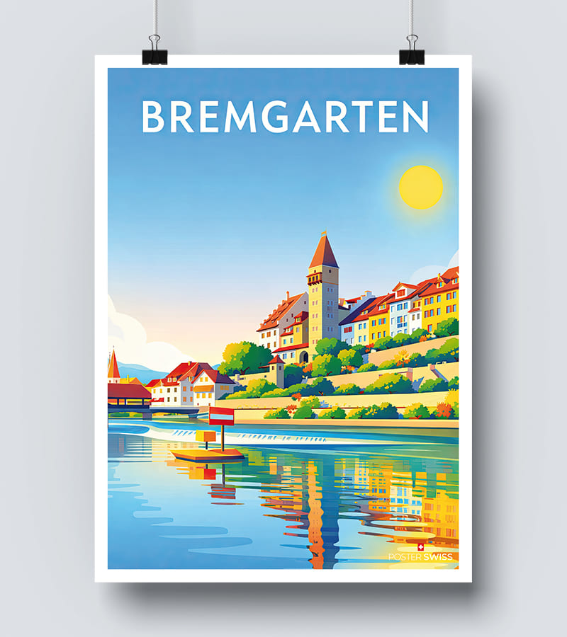 Vintage Bremgarten Poster