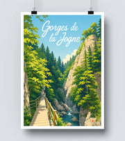 Affiche Les Gorges de la Jogne