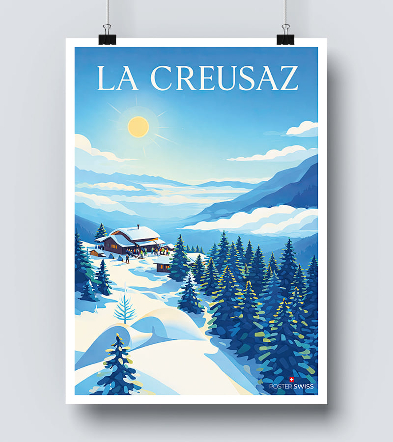 Affiche La Creusaz