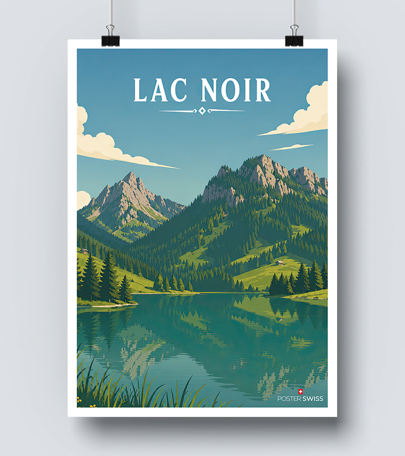 Affiche Lac Noir