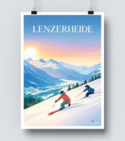 Lenzerheide Skiplakat