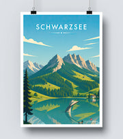 Affiche Schwarzsee