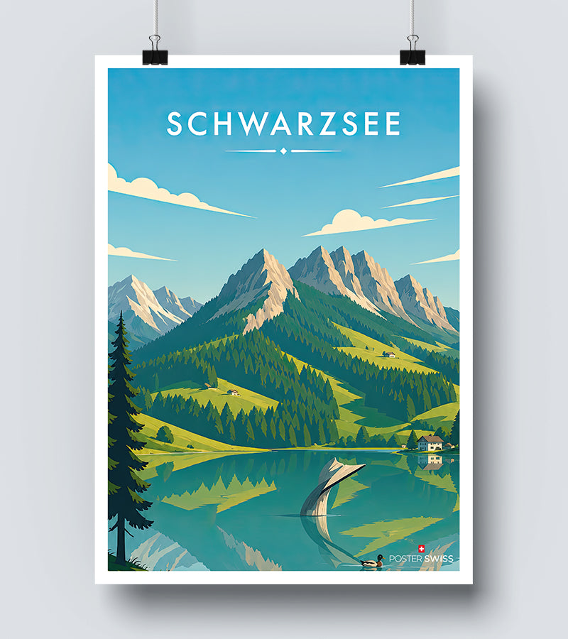 Affiche Schwarzsee