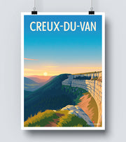 Affiche Creux Du Van