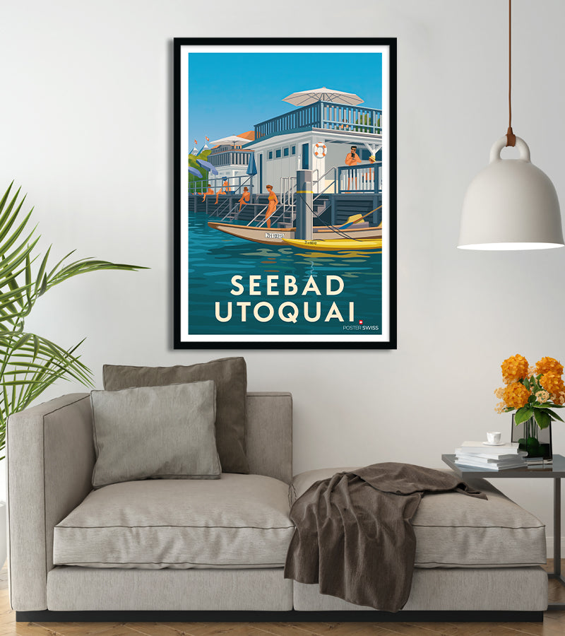Poster Seebed Utoquai