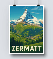 Affiche Zermatt