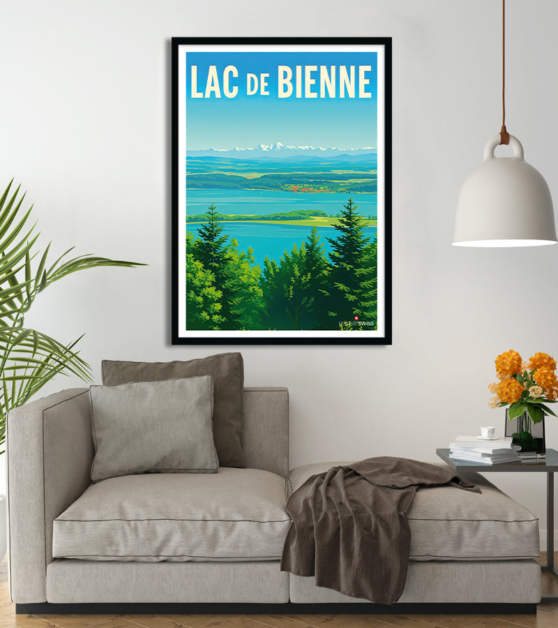Poster Lac De Bienne