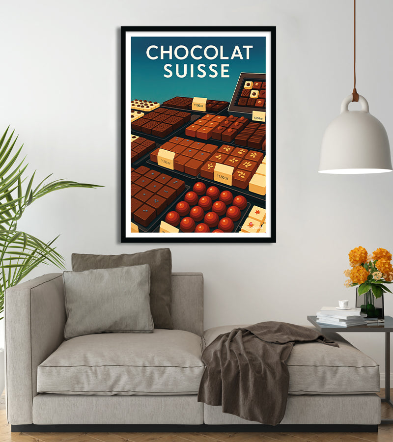 Poster Chocolat Suisse