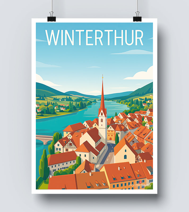 Affiche Winterthur