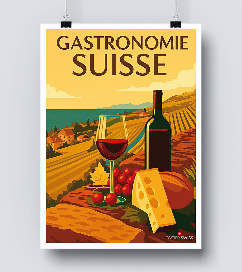 Affiche Gastronomie Suisse