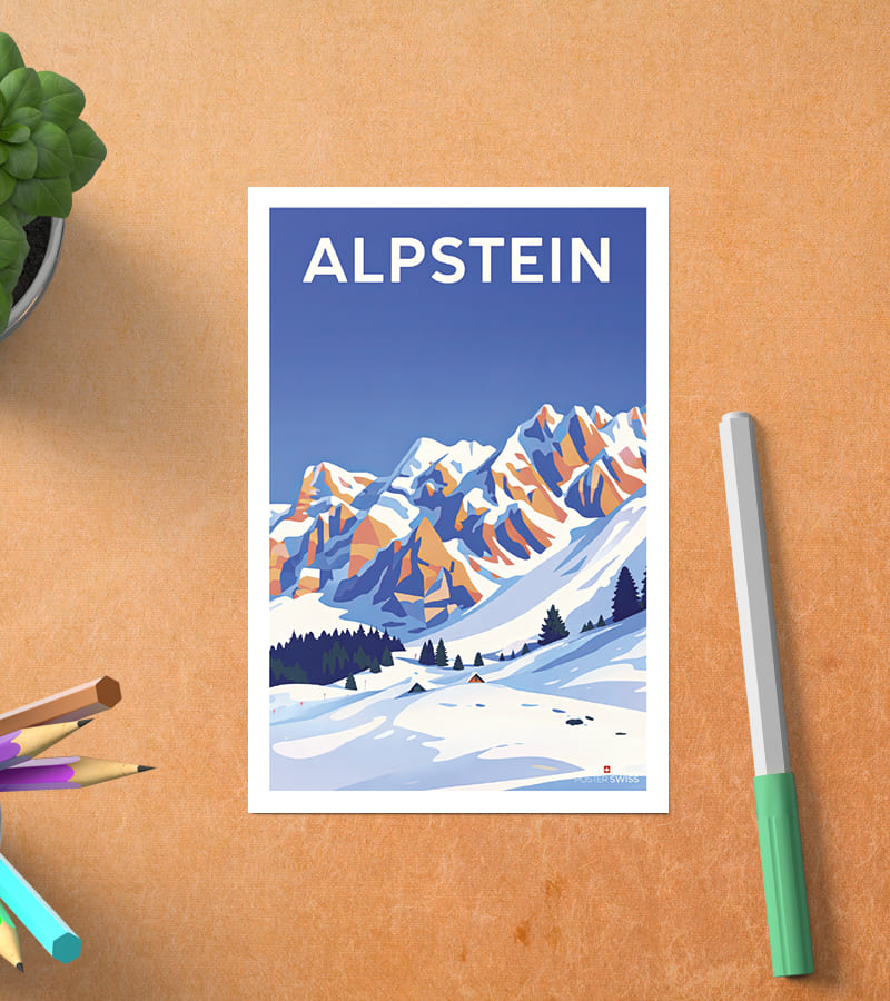 Carte Postale Alpstein Vintage