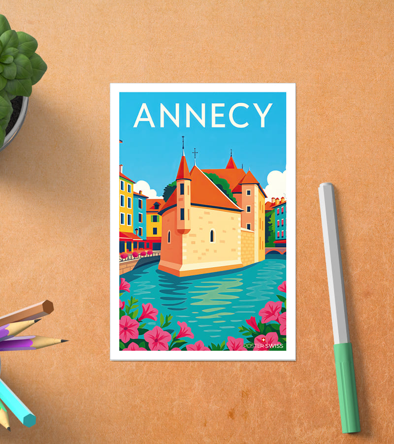 Carte Postale Annecy