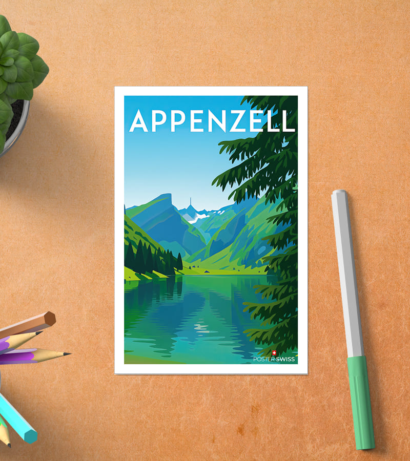 Carte Postale Appenzell